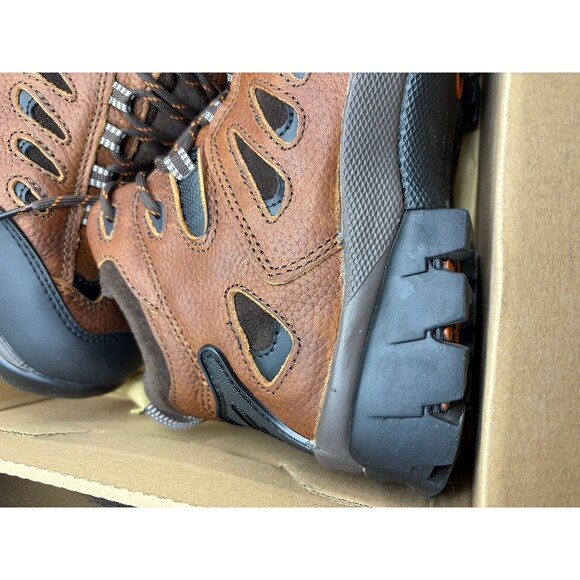 NAUTILUS SAFETY FOOTWEAR Hiker Boot: Men\'s, Size 10, EE, Brown, Steel Toe Cap, R main image 9